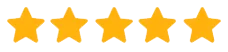 Five-star customer rating