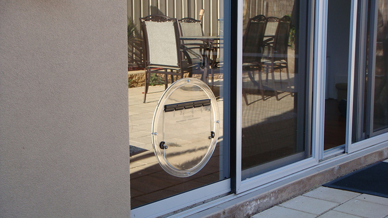 Jim's Glass pet doors project 1