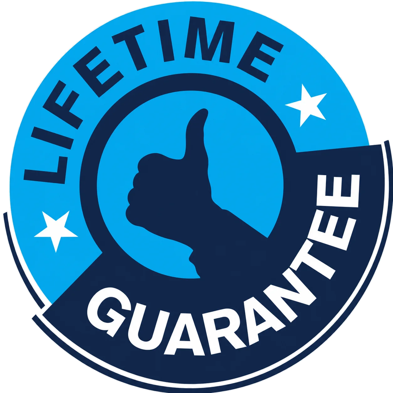Jim's Glass lifetime guarantee