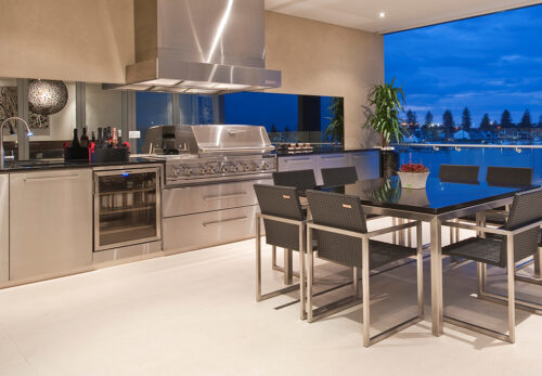 What things should I consider when installing a custom-sized mirror?