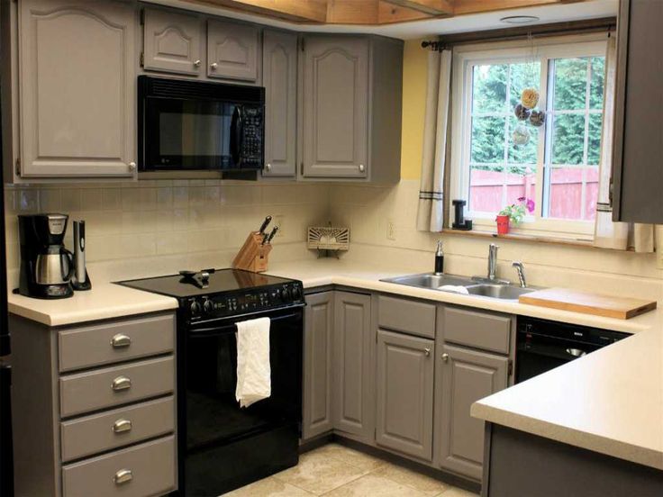 repainted kitchen cupboards